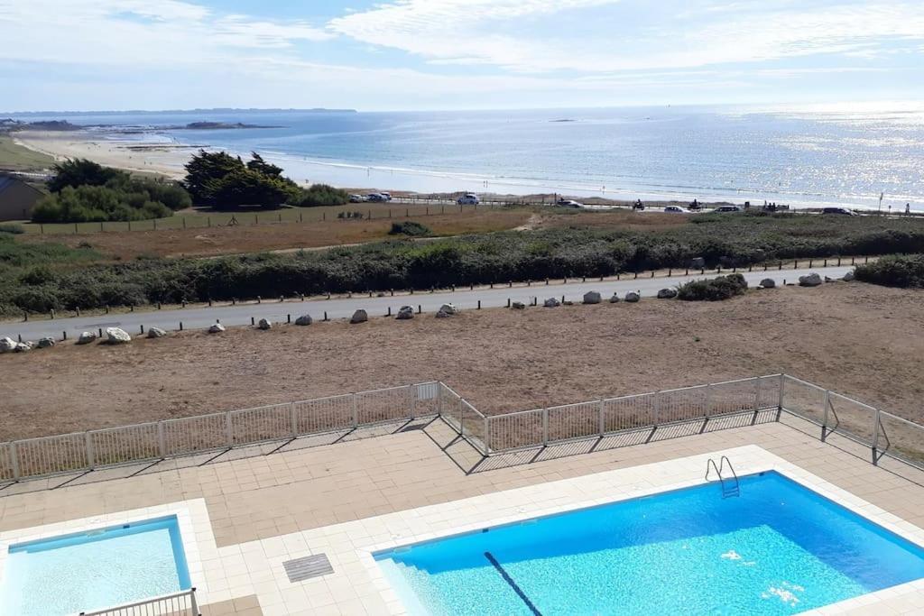 Beau T2 Face A L Ocean Vue Exceptionnelle Appartement Guidel Buitenkant foto