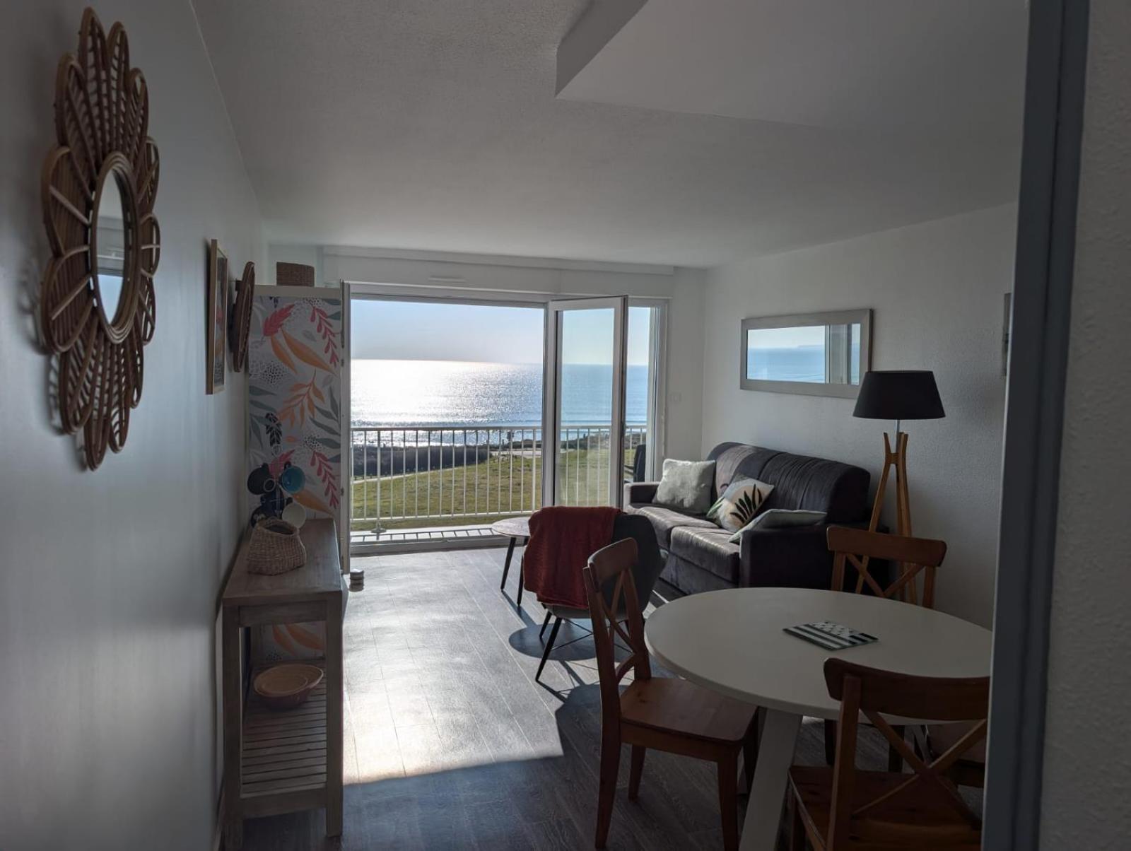 Beau T2 Face A L Ocean Vue Exceptionnelle Appartement Guidel Buitenkant foto